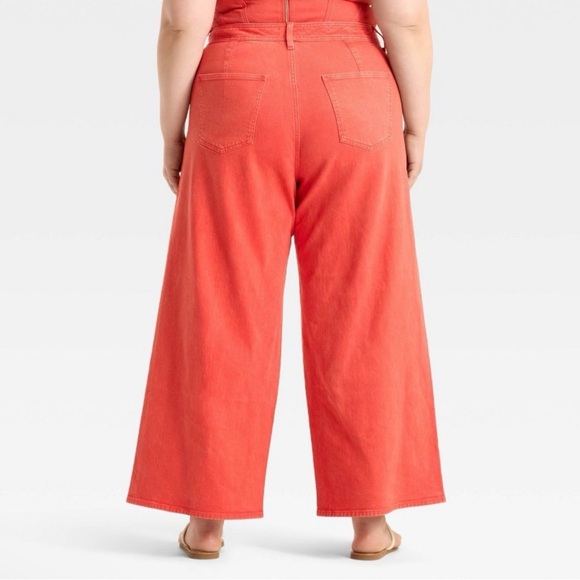 Universal thread Women's High Rise Sailor Wide-Leg Jeans. Size 16 - Picture 2 of 2